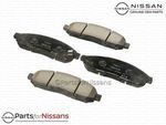 D1060ZP00C - : Brake Pads Front for Nissan: Frontier, Pathfinder, Xterra Image