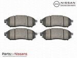 D10601NC1B - : Brake Pads for Nissan: 350Z, 370Z, Murano, Pathfinder Image