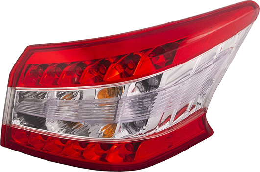 Eagle Eyes Right Passenger Tail Light Assembly For 2013-2015 Nissan Sentra Sedan