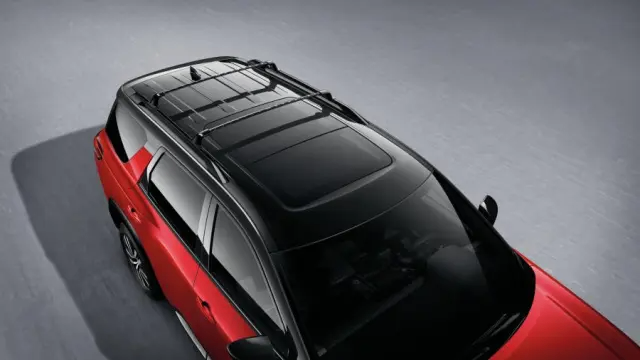 T99R16TA2D - Hauling: Black Roof Rail Crossbars for Nissan Image