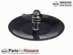 658464Z000 - Body: Insulator Clip for Nissan: 200SX, 240SX, 300ZX, Altima, ARIYA, Armada, D21, Frontier, GT-R, Juke, Kicks, Maxima, Murano, NX, Pathfinder, Pathfinder Armada, Pickup, Pulsar NX, Quest, Rogue, Sentra, Stanza, TITAN, Versa, Xterra Image