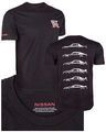 NIS0100780 - : Nissan GTR Evolution T-Shirt Black for Nissan Image