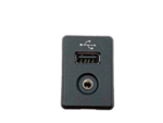 28023ZW80B - : Nissan OEM Auxiliary Jack USB Port for Nissan: Frontier, NV200 Image