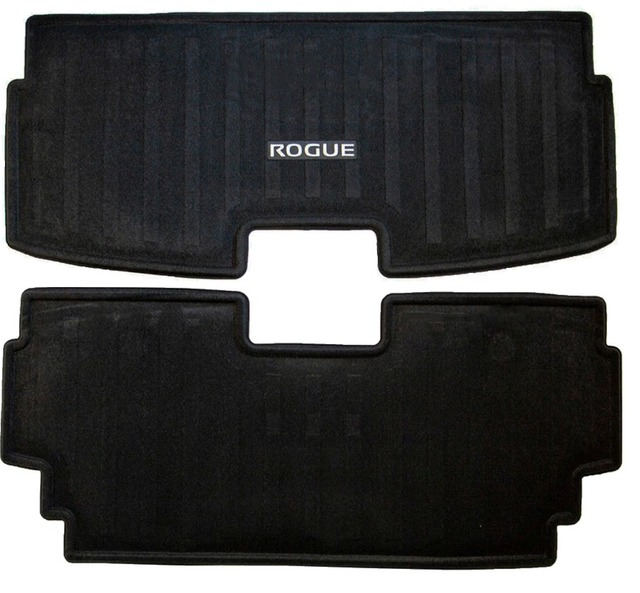T99E36RR0A - Interior: Cargo Area Protector Black 2 Piece for Nissan Image
