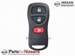 282687Z800 - Electrical: Remote Control Key Fob for Nissan: Armada, Frontier, Pathfinder Armada, Quest, TITAN, Xterra Image