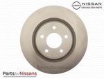 D02063NA0CNW - Brakes: Value Advantageâ„¢ ROTOR-DISC BRAKE,FRONT for Nissan: LEAF, NV200 Image