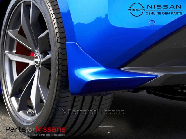2023-2025 Nissan Z Splash Guards Rear - GAT Black Diamond