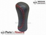 1989-1996 Nissan 300ZX JDM Z32 300ZX Shift Knob Black w/ Red
