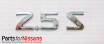 84896JA200 - : 2.5 S Nameplate for Nissan: Altima Image