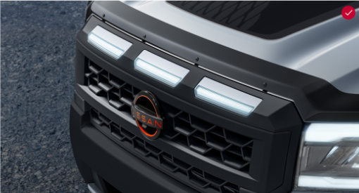 T99F59BU0A - Exterior: Frontier Upper Grille Accent Lighting for Nissan: Frontier Image