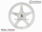 4030S1810522W - : JDM NISMO White Clubsport Wheel  18"x10.5"+22mm for Nismo Image