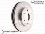 D0206ZC00CNW - Brakes: Value Advantageâ„¢ ROTOR-DISC BRAKE,FRONT for Nissan: Armada, Pathfinder Armada, TITAN Image