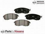 DD06M8H38PNW - : Rear Brake Pad Set - Fits Many for Nissan: 350Z, 370Z, Altima, Juke, LEAF, Maxima, Murano, Pathfinder, Qashqai, Quest, Rogue, Rogue Select, Rogue Sport, Sentra, Z Image
