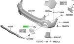 86617Q5710 - : Cap Rear Hook for Kia Image