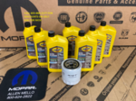 OILKIT003 - : SRT FILTER W/ 7 QUARTS 0W40 for Mopar Image