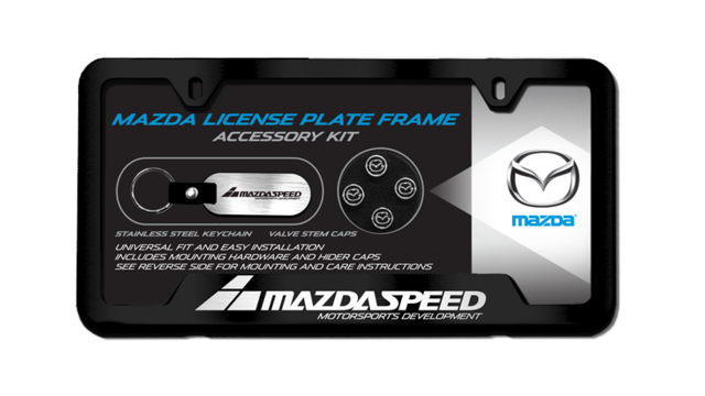 BLMS83Z42 - Exterior: License Plate Frame, Gift Set, Mazdaspeed for Mazda Image