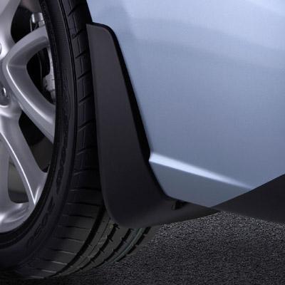 C513V3460 - Exterior: Splash Guards - Rear - Black Finish for Mazda Image