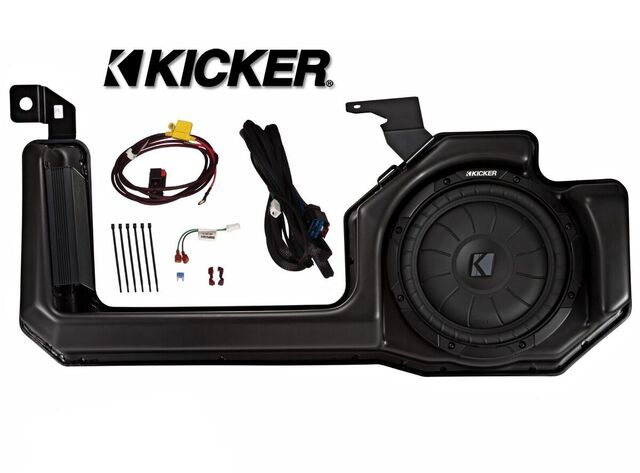 19417164 - Audio/Video: Audio 200-Watt Sub-woofer Kit By Kicker for Chevrolet: Silverado 1500, Silverado 1500 LTD, Silverado 2500 HD, Silverado 3500 HD | GMC: Sierra 1500, Sierra 1500 Limited, Sierra 2500 HD, Sierra 3500 HD Image