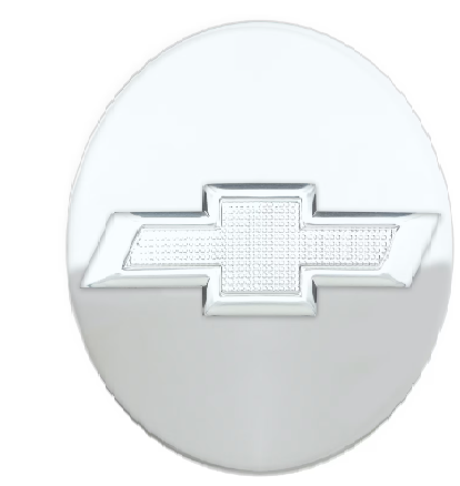 19301593 - Wheels: Wheel Center Caps, Chrome w\\/Chrome Bowtie Logo for Chevrolet: Silverado 1500, Silverado 1500 LD, Silverado 1500 LTD, Silverado 2500 HD, Silverado 3500 HD, Suburban, Suburban 3500 HD, Tahoe Image
