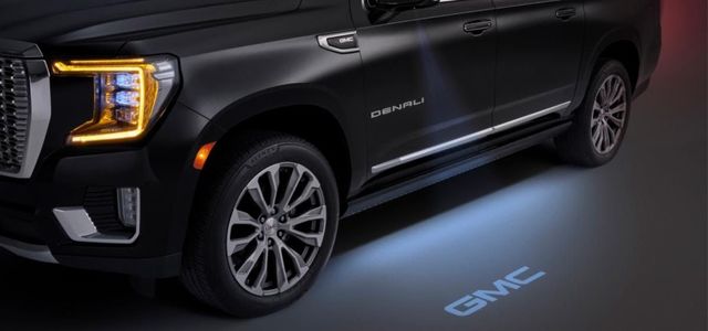 84408373 - Exterior: Puddle light modification for GMC: Sierra 1500, Sierra 1500 Limited, Sierra 2500 HD, Sierra 3500 HD, Yukon, Yukon XL Image