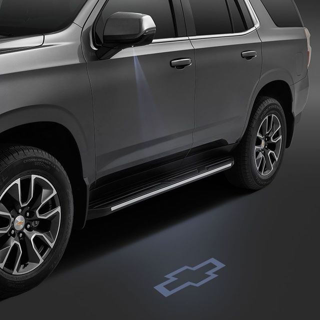 84408372 - Exterior: Puddle light modification for Chevrolet: Silverado 1500, Silverado 1500 LTD, Silverado 2500 HD, Silverado 3500 HD, Suburban, Tahoe Image