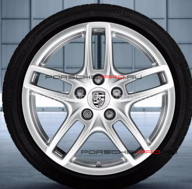 95804460064 - Wheels: 19-Inch Cayenne Turbo Winter Wheel-And-Tire for Porsche: Cayenne Image