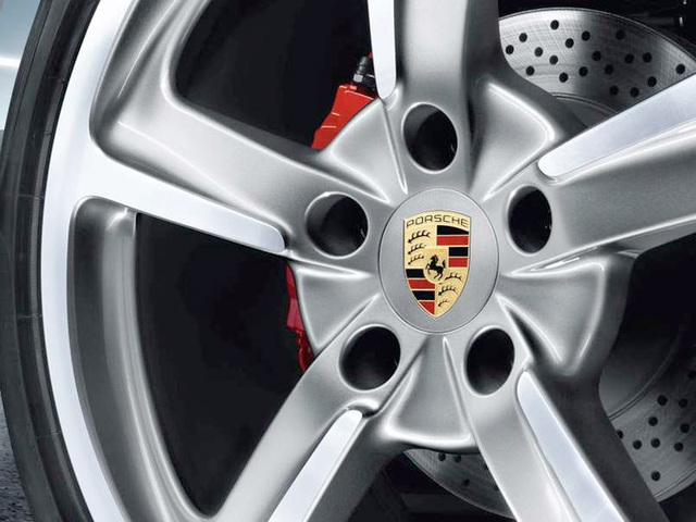 4460702 - Wheels: 1997-2014 Porsche - Wheel Centers Caps - Round for Porsche: 911, Boxster, Cayenne, Cayman, Panamera Image