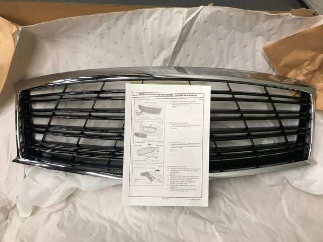 F23101MA00 - Exterior: Grille, Midnight Black for Infiniti Image