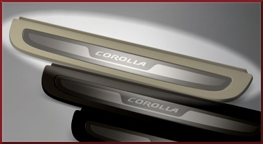 PT9220208004 - : 2003-2013 Toyota Corolla - Door Sill Enhancements, Corolla Logo for Toyota: Corolla Image