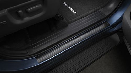 PT9480C180 - Interior: 2018-2021 Toyota Sequoia - Door Sill Protectors, Trd Sport for Toyota Image