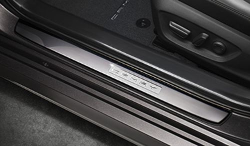 PT92203184 - Interior: 2018-2025 Toyota Camry Front Right &amp; Left Illuminated Door Sills Scuff Plates for Toyota: Camry Image