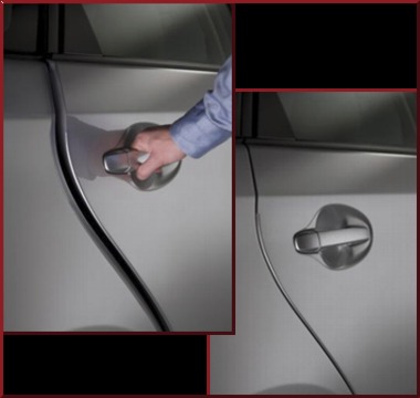 PT9360813021 - : 2015-2017 Toyota Sienna - Door Edge Guards, Creme Brulee Mica for Toyota: Sienna Image