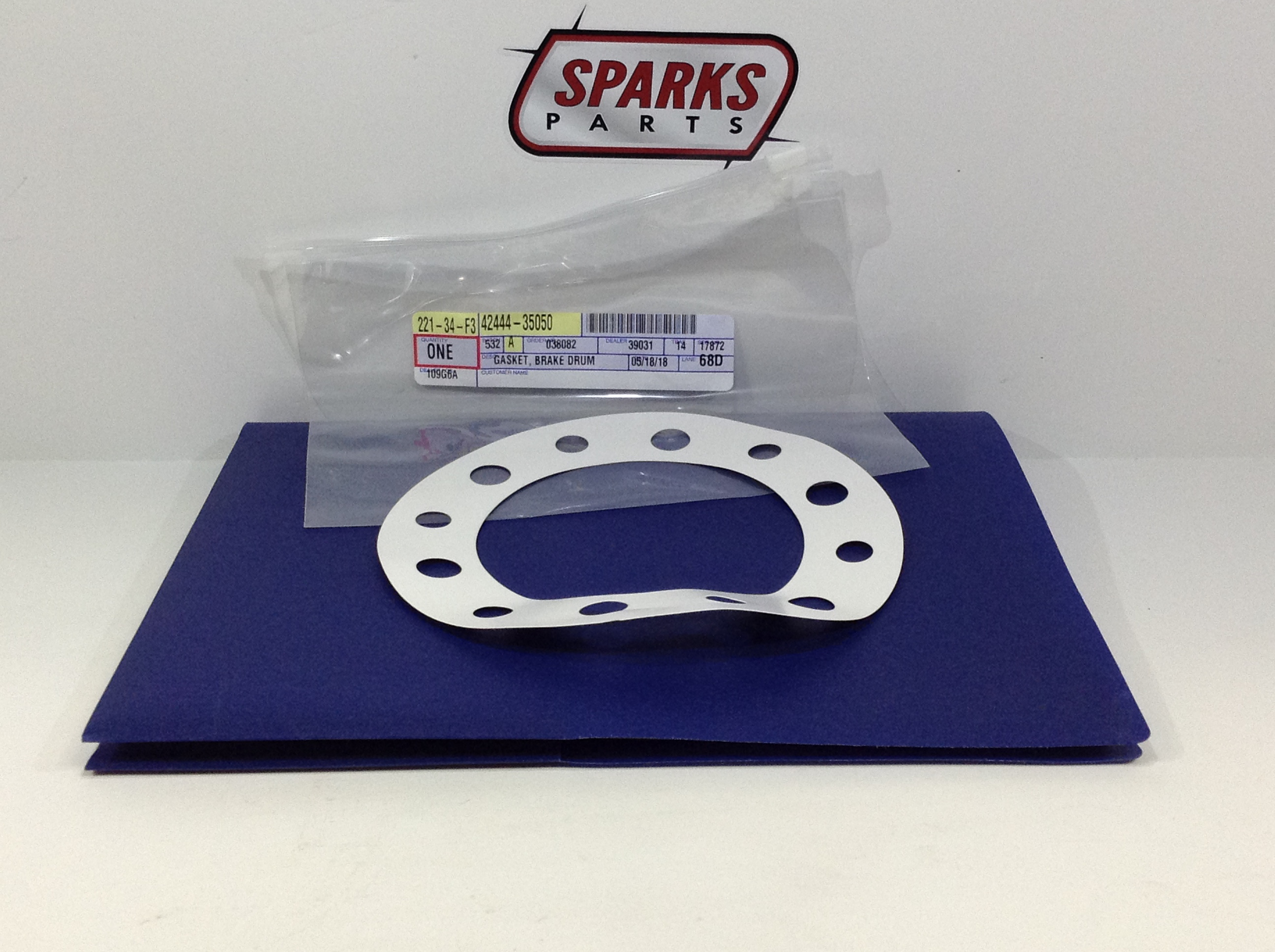 4244435050 - : 1993-2023 Toyota - Drum Gasket for Toyota: 4Runner, T100, Tacoma, Tundra Image