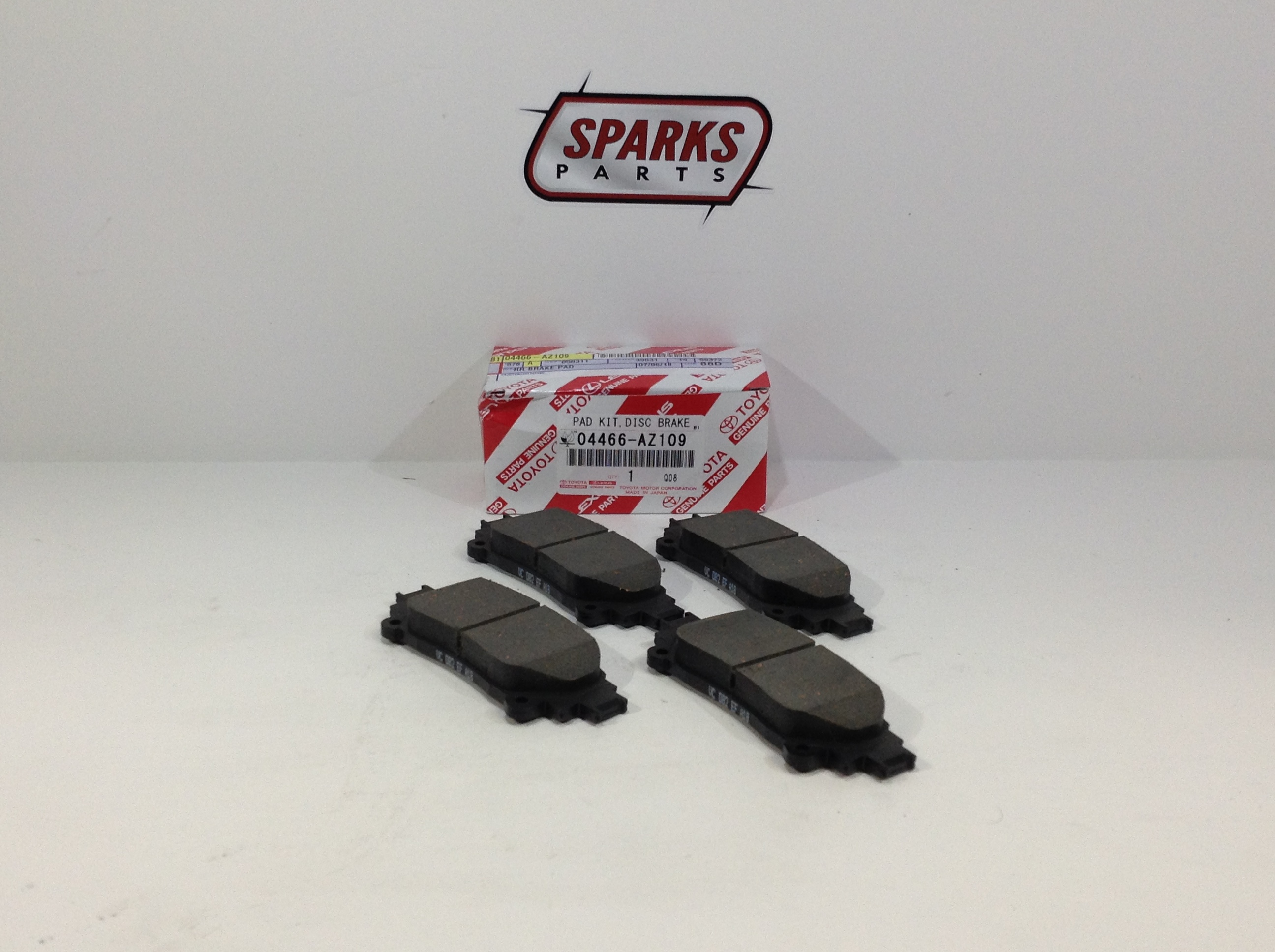 4466AZ309 - : Rear Brake Pad for Toyota Image