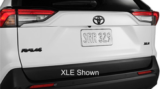 PT9484219002 - : 2019-2025 Toyota RAV4 - Exterior Emblem Blackout Overlay, Limited for Toyota Image