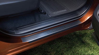 PT74734140 - Exterior: Door Sill Protectors Black &amp; Platinum for Toyota: Tundra Image