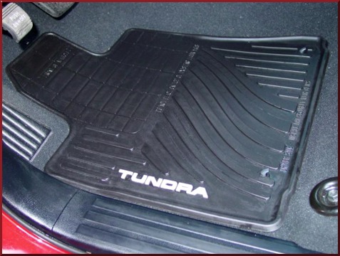 PT9083410102 - : 2010-2011 Toyota Tundra - Floor Mats, All-Weather, Set Of Four, Black for Toyota: Tundra Image