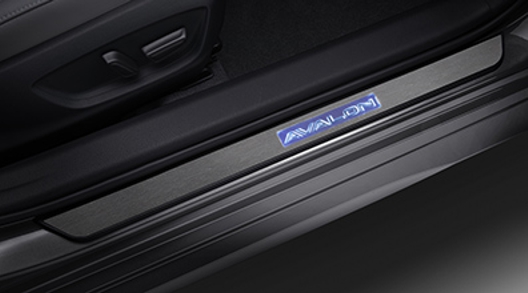 PT4130719120 - : 2019-2022 Toyota Avalon - Door Sills, Illuminated, Black Finish for Toyota Image