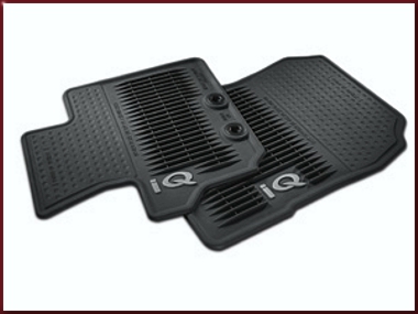 PT2067414220 - : 2013-2015 Scion iQ - All-Weather Floor Mat - Black - Front for Scion: iQ Image