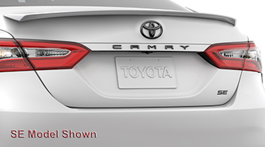 PT9480319002 - Exterior: 2019-2020 Toyota Camry - Exterior Emblem Blackout Overlay, Xse for Toyota: Camry Image