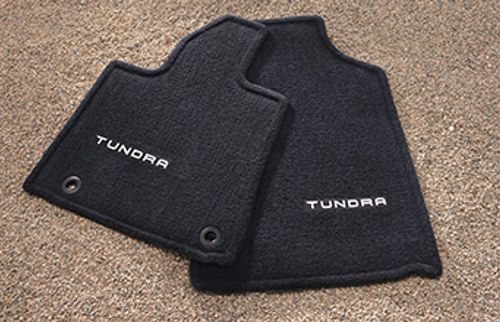 PT2063414120 - Interior: 2015-2017 Toyota Tundra - Floor Mats, Carpet, Tundra Logo, Front Set for Toyota: Tundra Image
