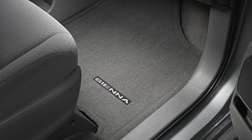 PT2060817211 - Interior: 2019 Toyota Front &amp; Rear Carpet Floor Mats Sienna for Toyota: Sienna Image