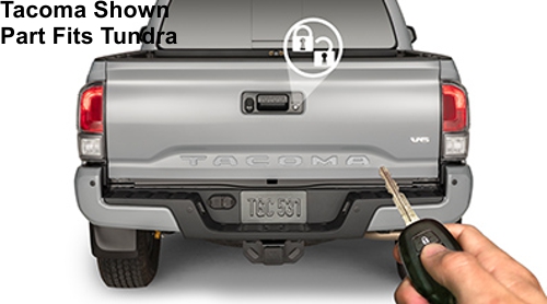 PK3B634JL0 - Exterior: 2020-2021 Toyota Tundra - Tailgate Power Lock, Extra-Long Wheelbase for Toyota: Tundra Image