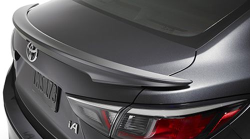 PT9531M160AA - : Rear Lip Spoiler - unpainted for Toyota: Yaris, Yaris iA Image