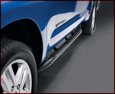 PT2123407C02 - Exterior: Step Tube - Black for Toyota: Tacoma, Tundra Image