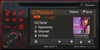 PT54600121 - : Pioneer Premium Audio System for Scion: iQ, tC, xB Image