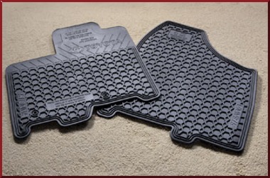 PU3200811001 - Interior: 2011-2012 Toyota Sienna - 6PC All Weather Mats Sienna for Toyota: Sienna Image