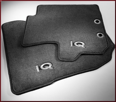 PT2067411402 - : 2012-2015 Scion  Front Right &amp; Left Carpet Floor Mats Black iQ for Scion: iQ Image