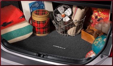 PT2060214120 - : 2014-2019 Toyota Corolla - Carpet Trunk Mat for Toyota: Corolla Image