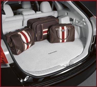 PT2060T09401 - : 2009-2015 Toyota Rear Carpet Cargo Area Mat Ivory Venza for Toyota: Venza Image